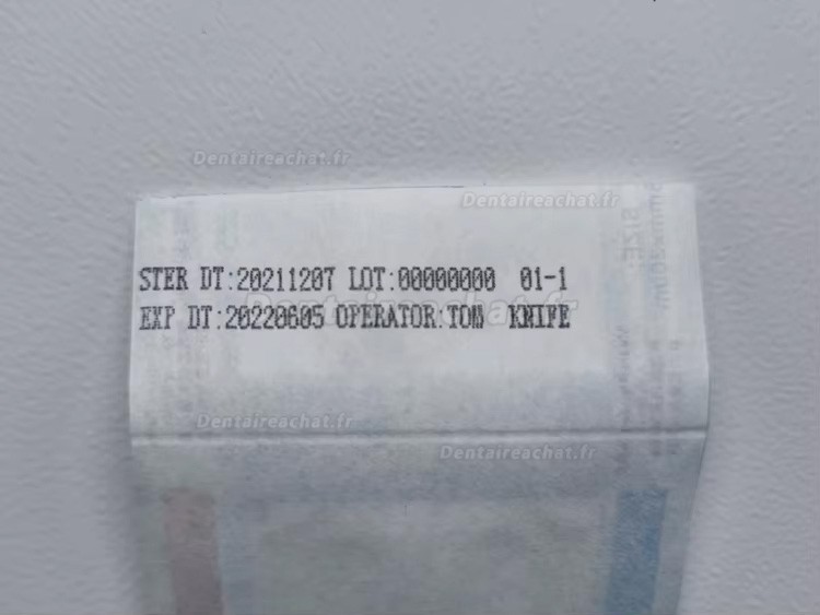 Thermosoudeuse stérilisation dentaire automatique MaYou MY100-K2D avec imprimantes à stylet et découpe manuel